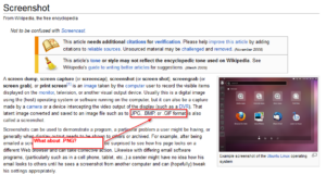 Greenshot açıklama ekleme arayüzü