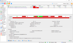 qBittorrent 5.0.1 Windows ekran görüntüsü
