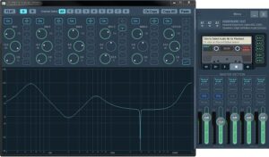 VoiceMeeter Banana parametrik EQ görünümü