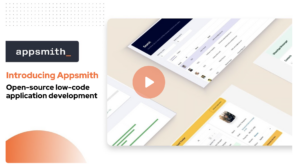 Appsmith dahili uygulama geliştirme arayüzü