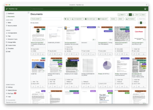 Paperless-ngx belge yönetim sistemi arayüzü