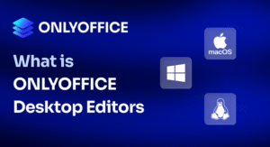 ONLYOFFICE Desktop Editors ana arayüz görüntüsü