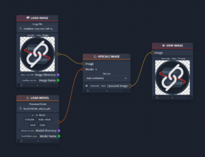chaiNNer basit görsel upscaling örneği