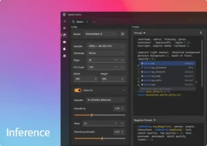 Stability Matrix inference arayüzü görünümü