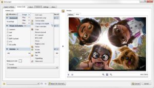XnConvert toplu görüntü dönüştürme arayüzü