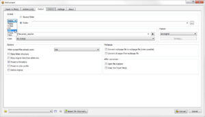 XnConvert çıktı format ayarları